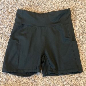 Womens biker shorts size Medium